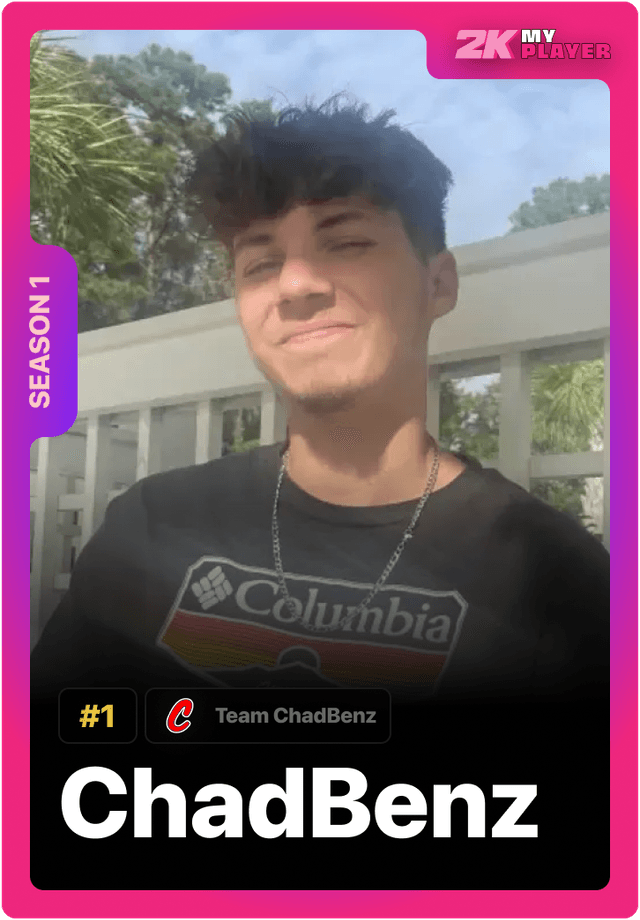 Chadbenz Player Card