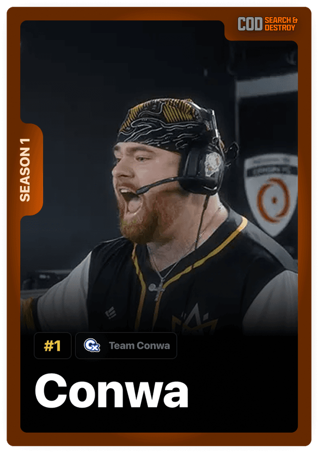 Conwa Player Card