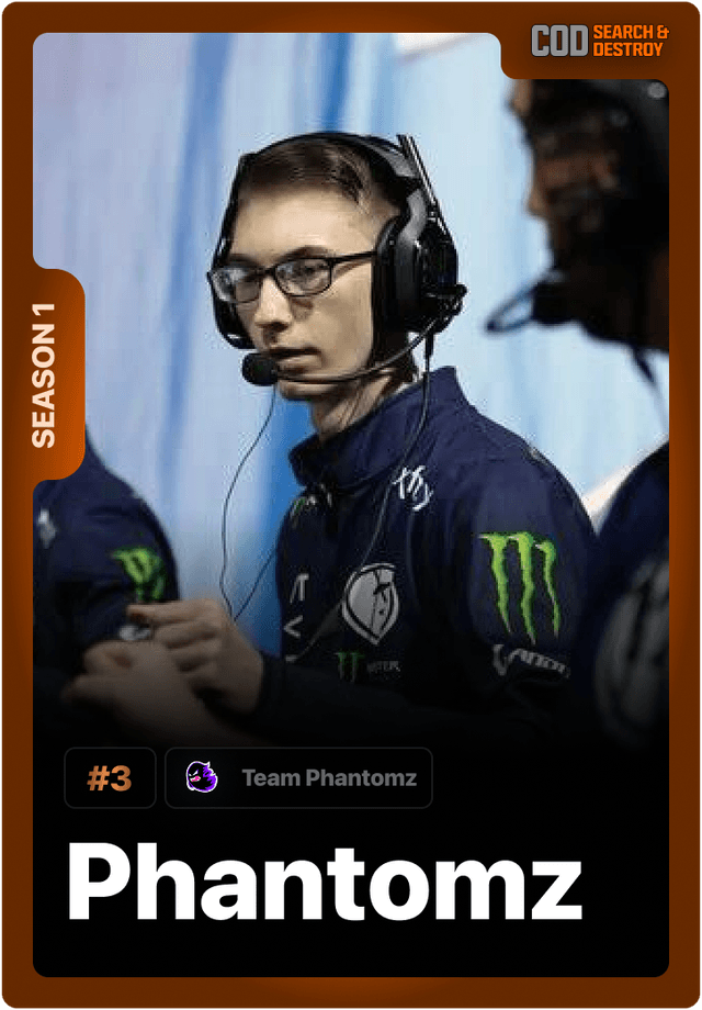 Phantomz Player Card